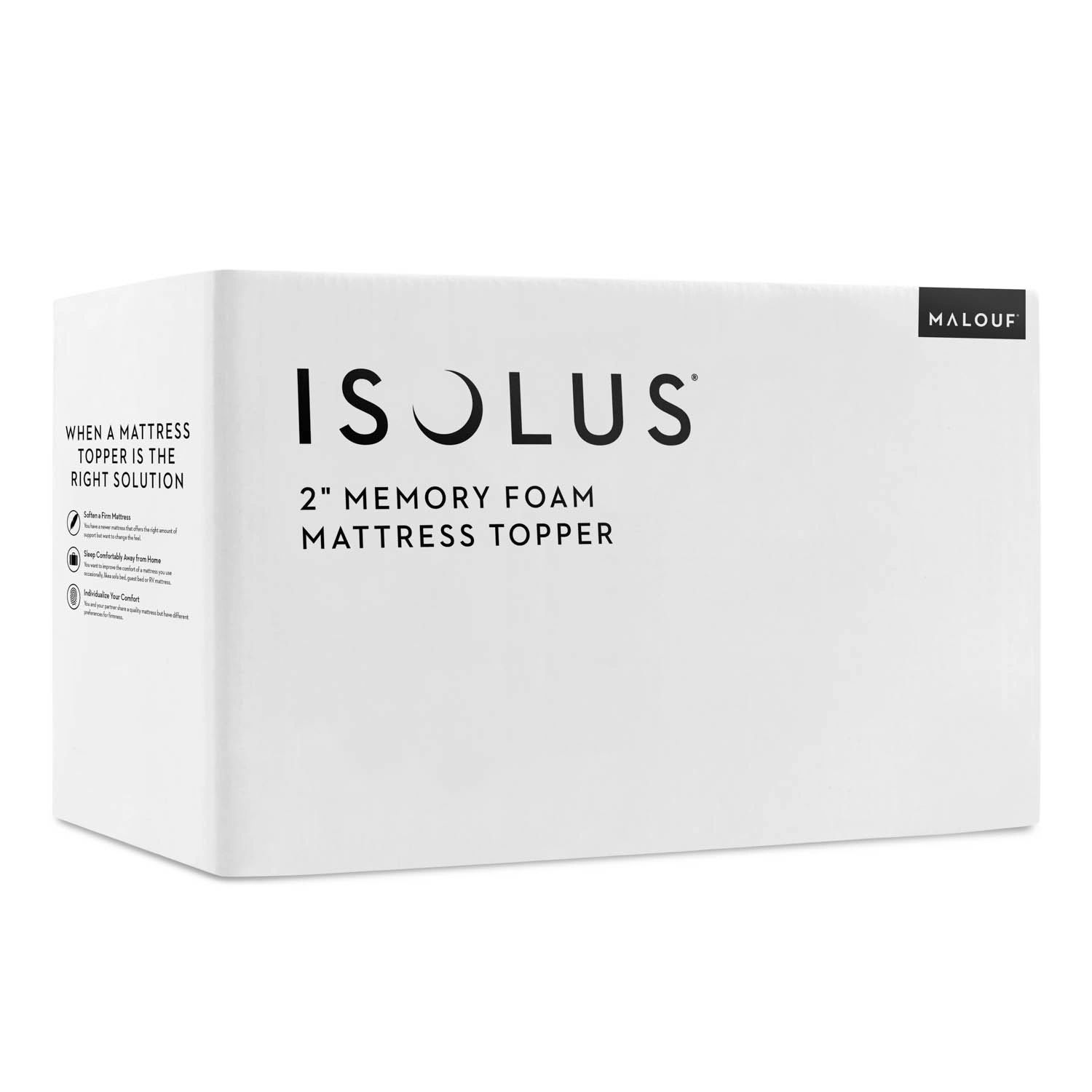2" Memory Foam Mattress Topper