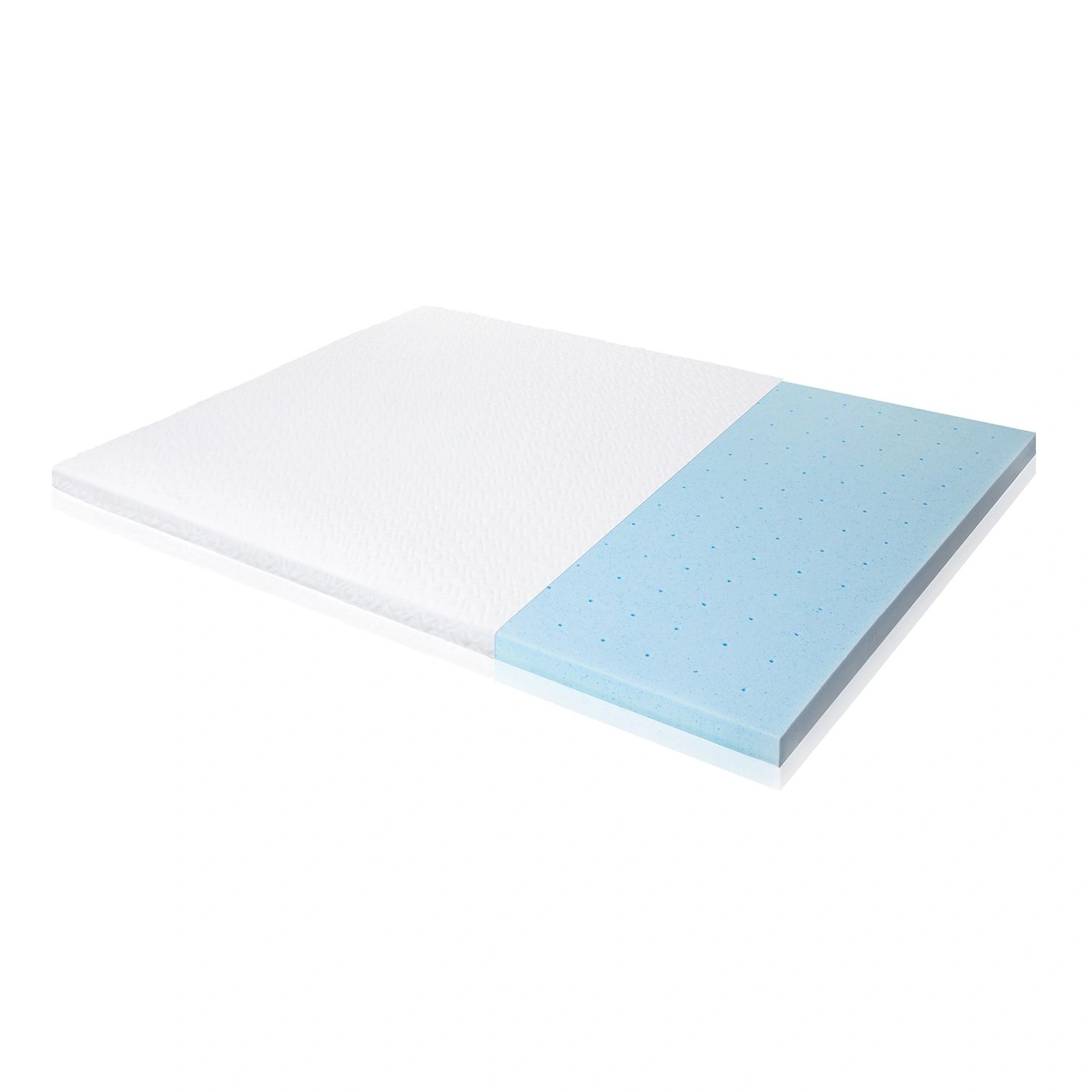 2.5" Gel Memory Foam Mattress Topper - Image 2
