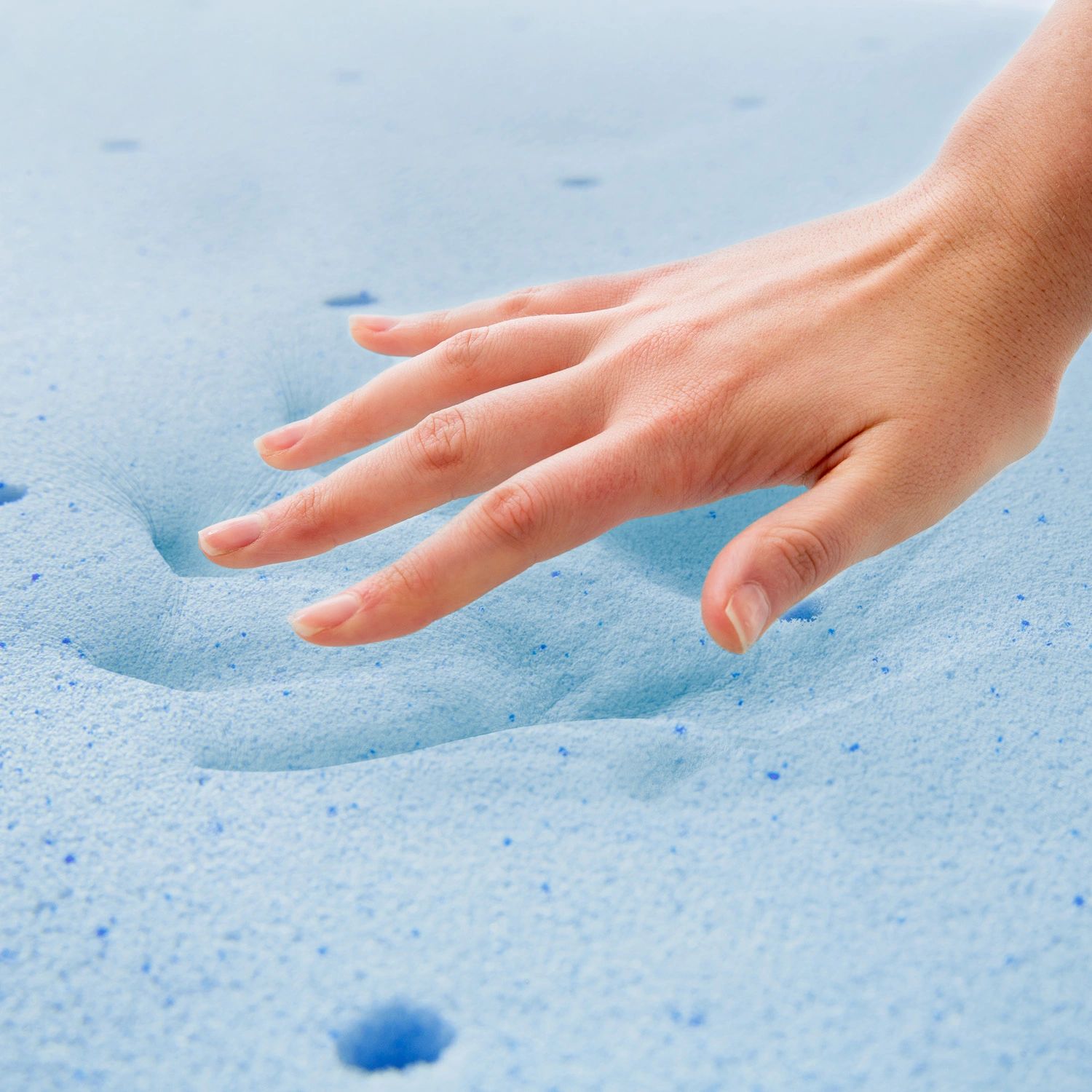 2.5" Gel Memory Foam Mattress Topper - Image 4