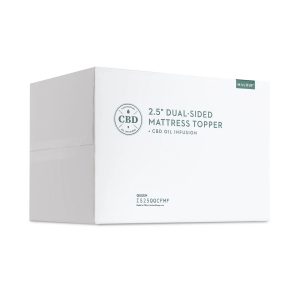 2.5” ActiveDough™ Mattress Topper + CBD Oil