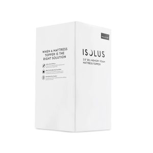 2.5" Gel Memory Foam Mattress Topper