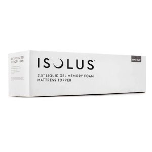 2.5" Liquid Gel Air Memory Foam Mattress Topper